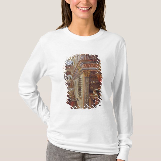 Die Ankündigung mit St. Emidius, 1486 T-Shirt (Vorderseite)