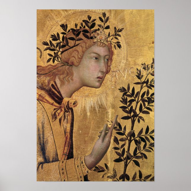 Die Ankündigung mit St. Margaret Poster (Vorne)