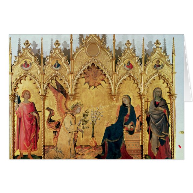 Die Ankündigung mit St Margaret und St. (Vorderseite (Horizontal))