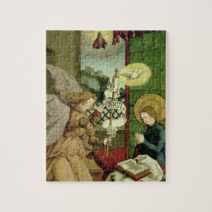 Die Ankündigung (Öl auf Platte) Puzzle