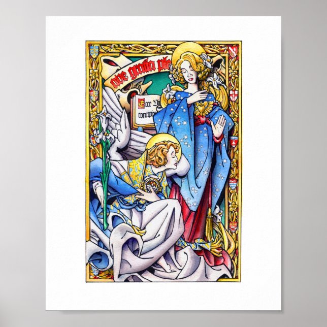 Die Ankündigung Poster (Vorne)