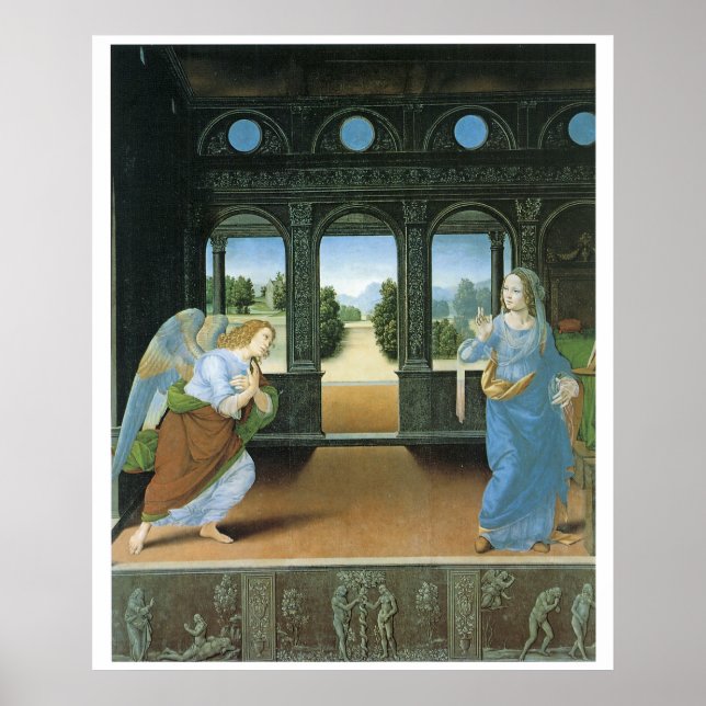 Die Ankündigung Poster (Vorne)