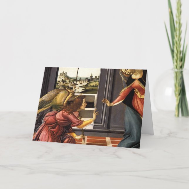 Die Ankündigung - Sandro Botticelli (Vorderseite)