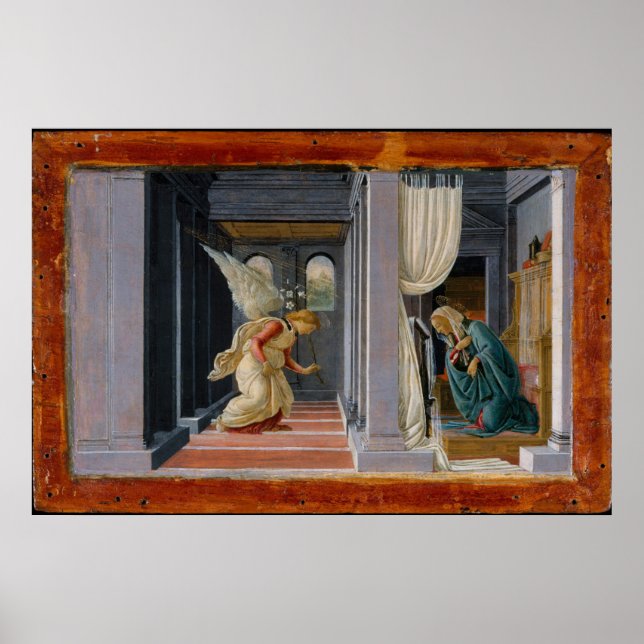 Die Ankündigung, um 1485 Poster (Vorne)