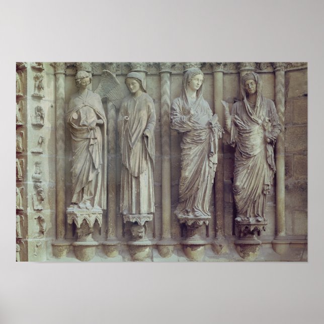 Die Ankündigung und der Besuch Poster (Vorne)