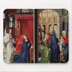 Die Ankündigung und die Darstellung im Tempel Mousepad