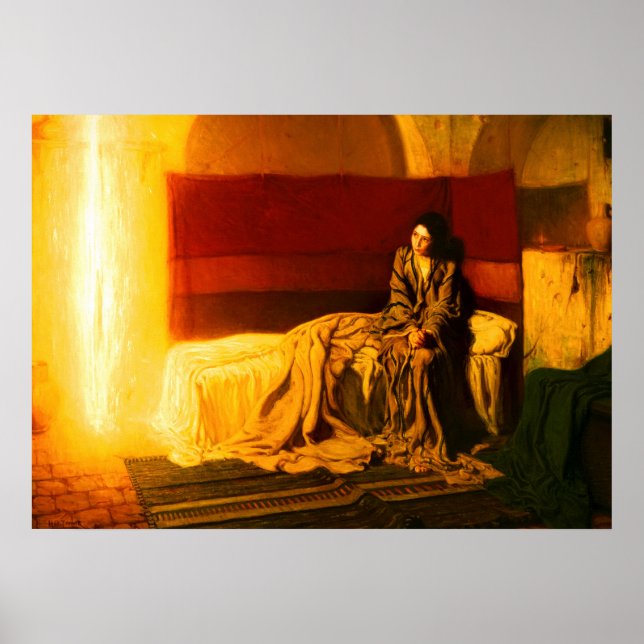 Die Ankündigung von Henry Ossawa Tanner Poster (Vorne)