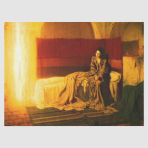 Die Ankündigung von Henry Ossawa Tanner Seidenpapier