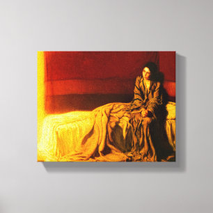 Die Ankündigung von Henry Ossawa Tanner von 1898 Leinwanddruck