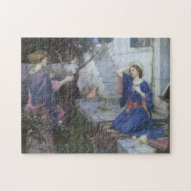 Die Ankündigung von John William Waterhouse Puzzle (Horizontal)