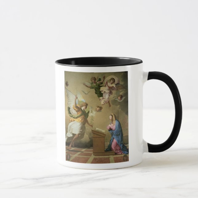Die Ankündigung vor 1652 Tasse (Rechts)