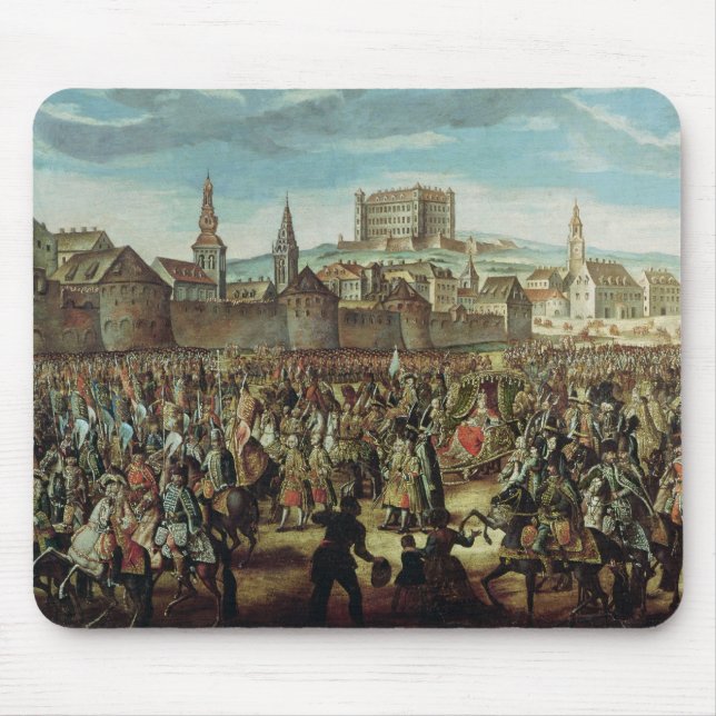 Die Ankunft der Kaiserin Maria Theresa von Mousepad (Vorne)