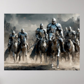 Die Ankunft der Ritter Poster