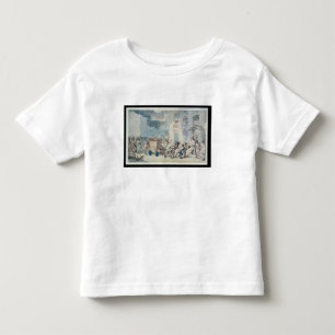 Die Ankunft des Feuer-Motors (w/c, Feder, Kleinkind T-shirt