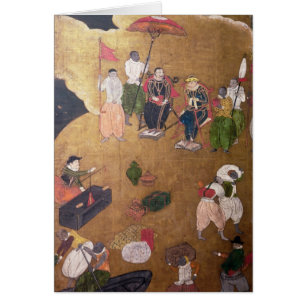 Die Ankunft des Portugiesen in Japan