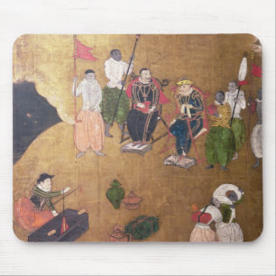 Die Ankunft des Portugiesen in Japan Mousepad