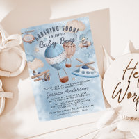 Die Ankunft eines neuen Piloten: Baby-Party für ei