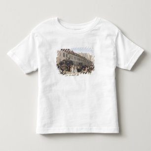 Die Ankunft eines Stagecoach am Terminus Kleinkind T-shirt