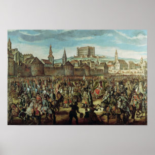 Die Ankunft von Kaiserin Maria Theresa Poster