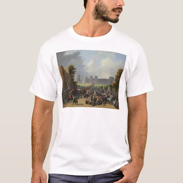 Die Ankunft von Louis-Philippe bei Windsor T-Shirt (Vorderseite)