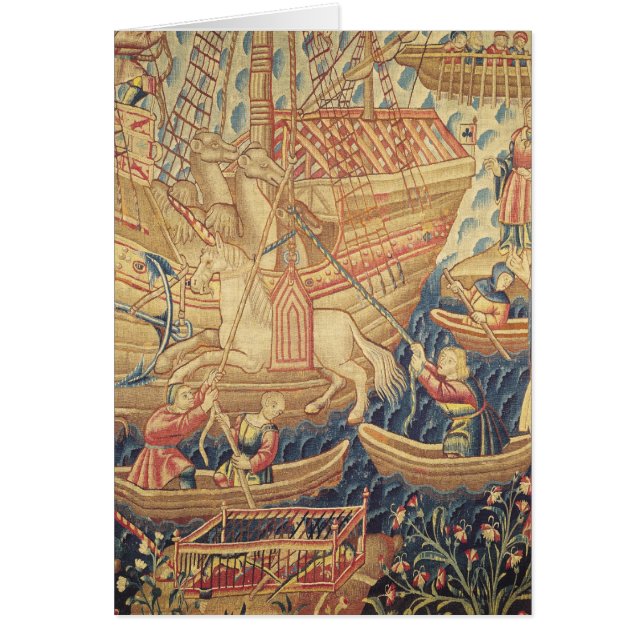 Die Ankunft von Vasco de Gama in Calicut (Vorne)