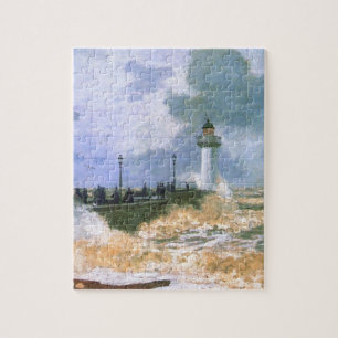 Die Anlegestelle bei Le Havre durch Claude Monet Puzzle