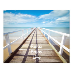 Die Anlegestelle Fotodruck