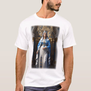 Die anmutige Jungfrau Mary in HD T-Shirt