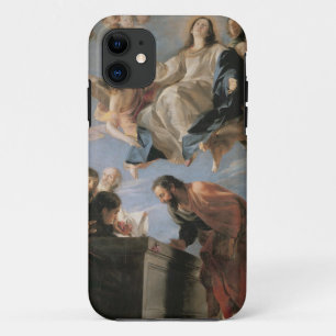 Die Annahme der Jungfrau, 1673 (Öl auf Leinwand) Case-Mate iPhone Hülle