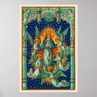 Die Annahme von Mary Poster