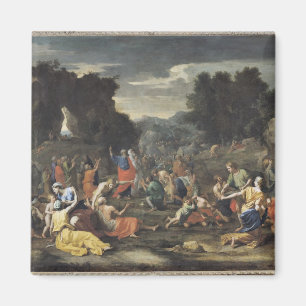 Die Ansammlung des Mannas, c.1637-9 Magnet