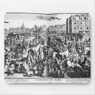 Die Ansammlung in Paris Mousepad
