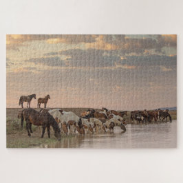 "Die Ansammlung" Jigsaw-Puzzle Puzzle
