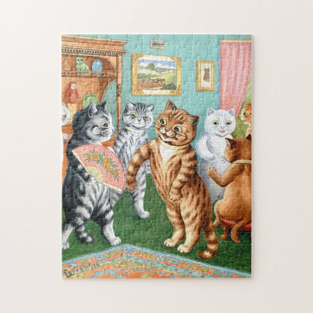 Die Ansammlung von Louis Wain Puzzle (Vertikal)