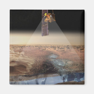 Die Ansicht des Künstlers der Odyssee Eis Magnet