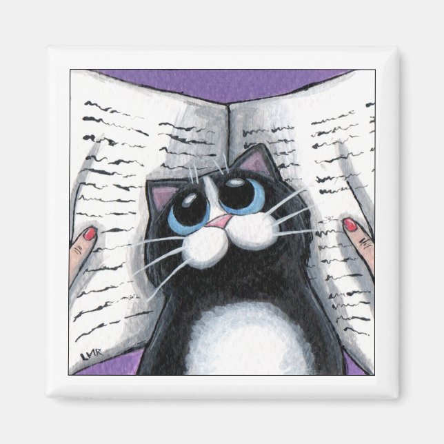 Die Ansicht verraten - Cat Magnet (Vorne)