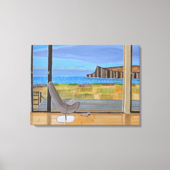 Die Ansicht von der Leinwand Window (Vorderseite)