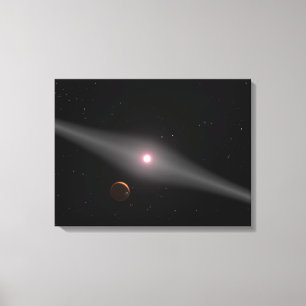 Die Ansicht von der Nähe Leinwanddruck
