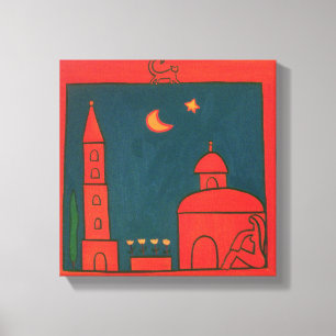 Die Ansicht von Santo Spirito 2002 Leinwanddruck