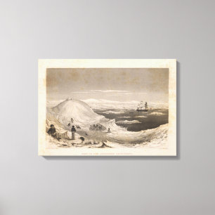 Die Antarktis 3 Leinwanddruck