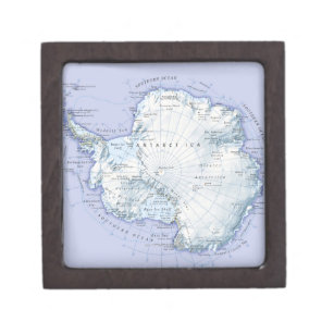 Die Antarktis Kiste