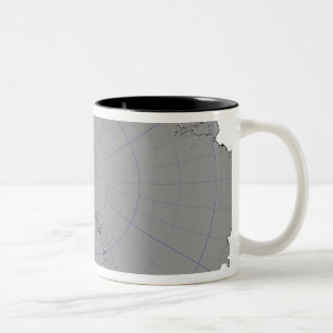 Die Antarktis Zweifarbige Tasse
