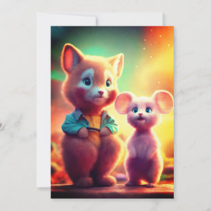 Die Antik mit Tom und Jerry zu erfassen! Einladung