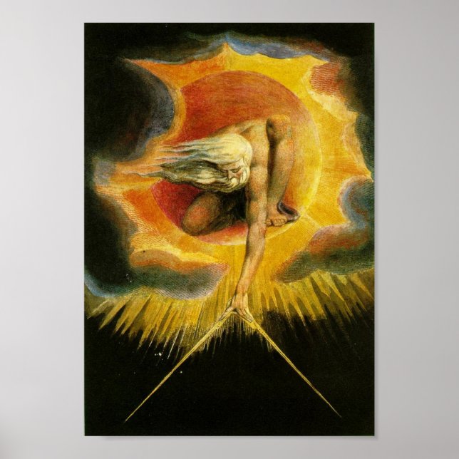 Die Antike des Buches William Blake Poster (Vorne)