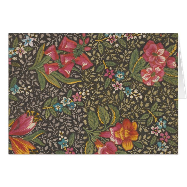 Die antike französische Toile de Jouy-Zweigstelle  (Vorderseite (Horizontal))