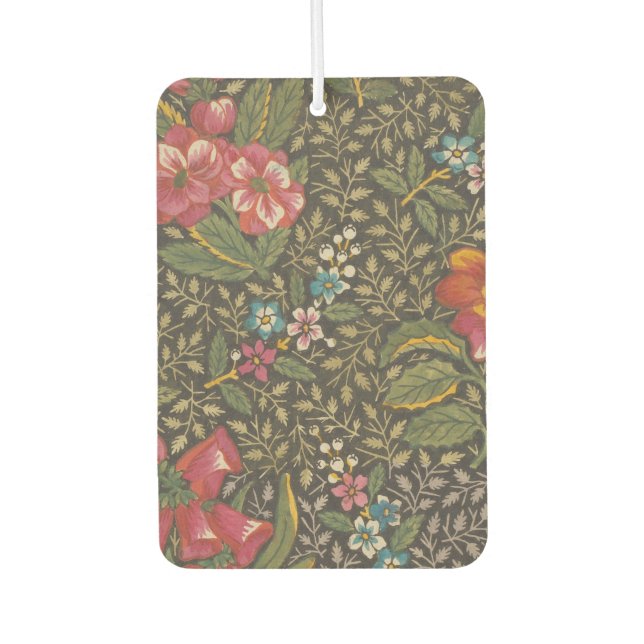 Die antike französische Toile de Jouy-Zweigstelle  Autolufterfrischer (Vorderseite)