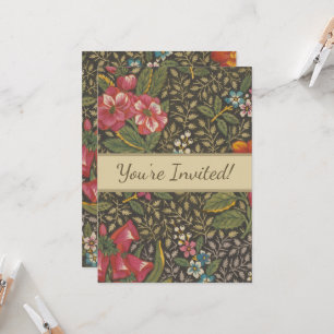 Die antike französische Toile de Jouy-Zweigstelle  Einladung