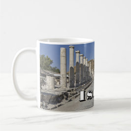 Die antike Stadt Beit Shéan Kaffeetasse
