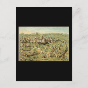 Die antike Stadt Jerusalem Postkarte