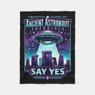 Die antiken Astronauten sagen ja Außerirdischen Fleecedecke